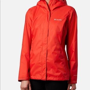COLUMBIA hooded rain jacket!
